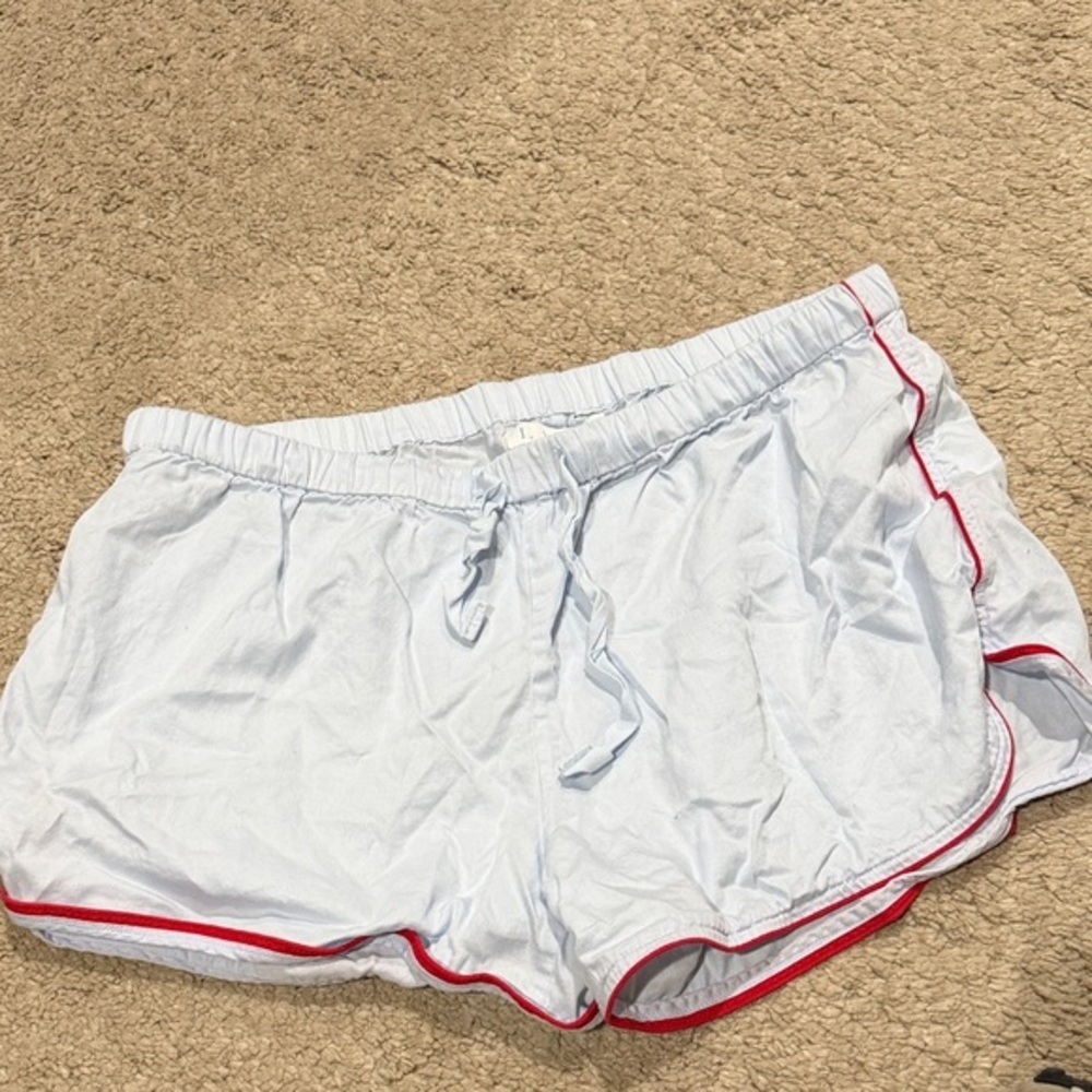 LAKE 100 percent cotton pajama shorts size M EUC
